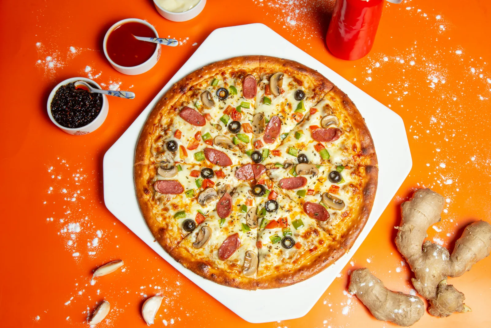 Los Angeles based scratch made pizza, pasta, and wings restaurant with 3 locations
